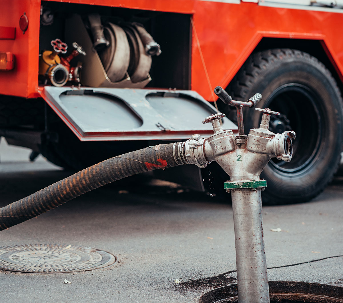 Odgušenje kanalizacije WOMA vozilom