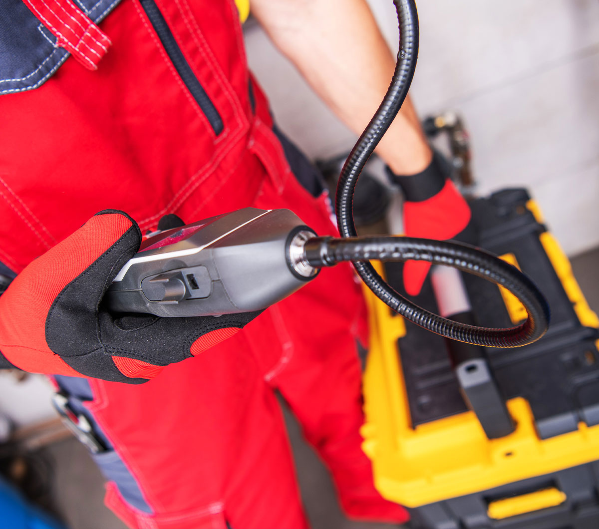 Snimanje cevi kamerom